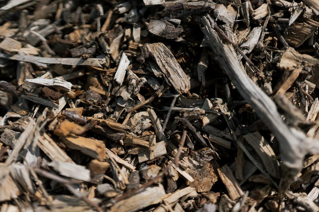 Hero aged mulch woodchip devon